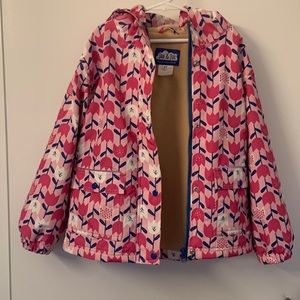 Fleece lined raincoat